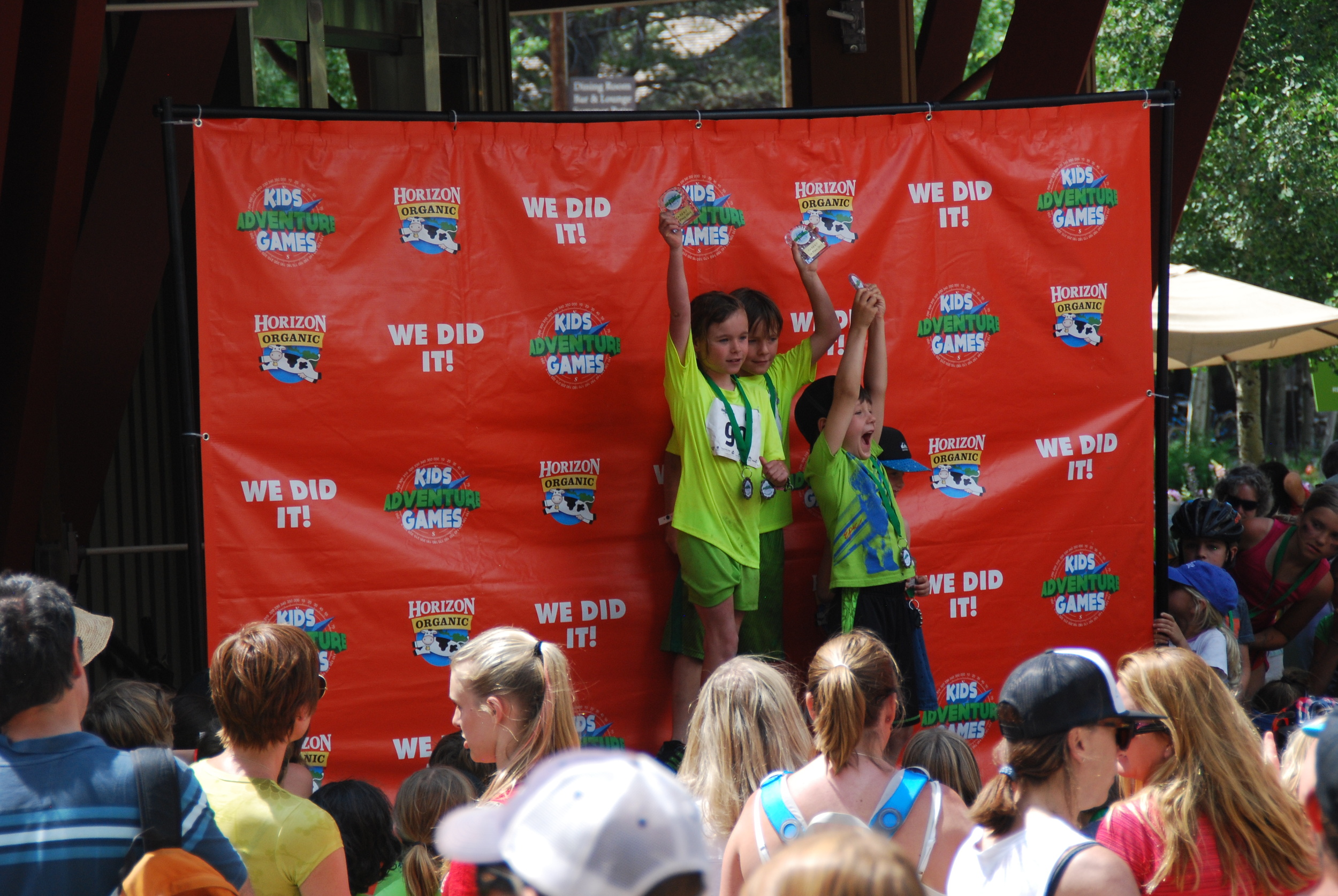 Team Tahoe Twins on the podium!
