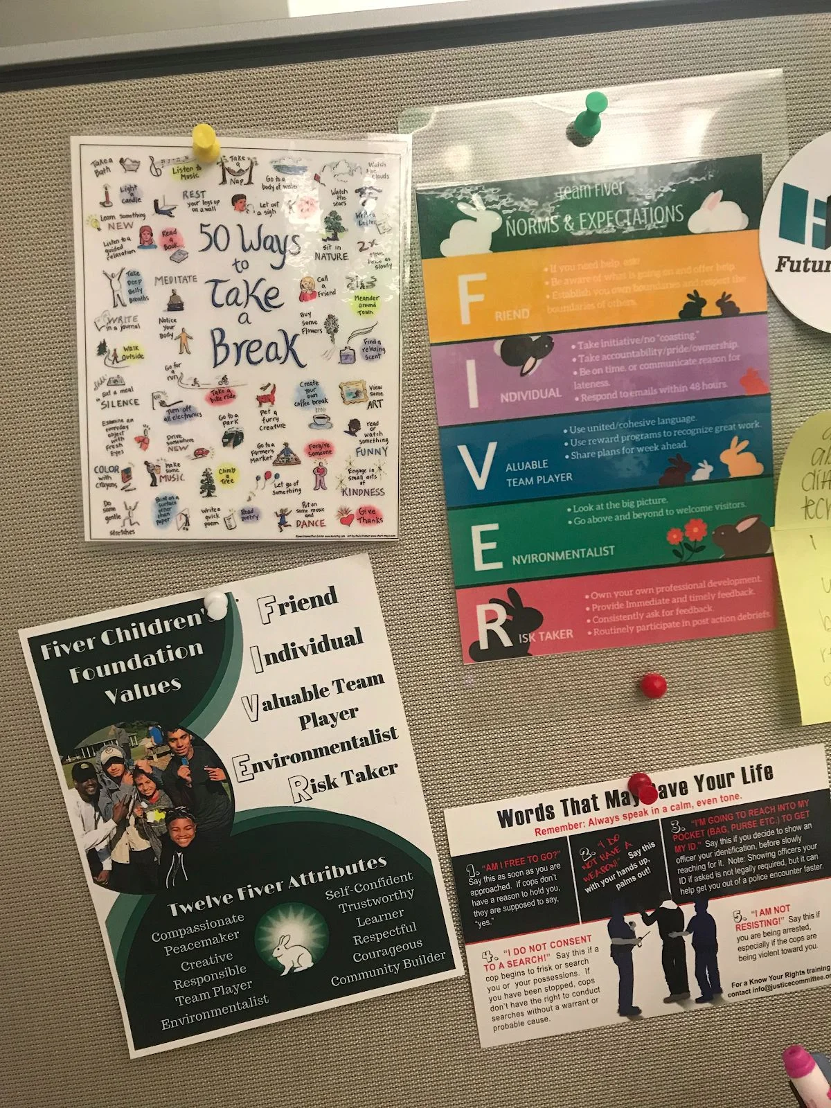 Fiver Children’s Foundation’s Values