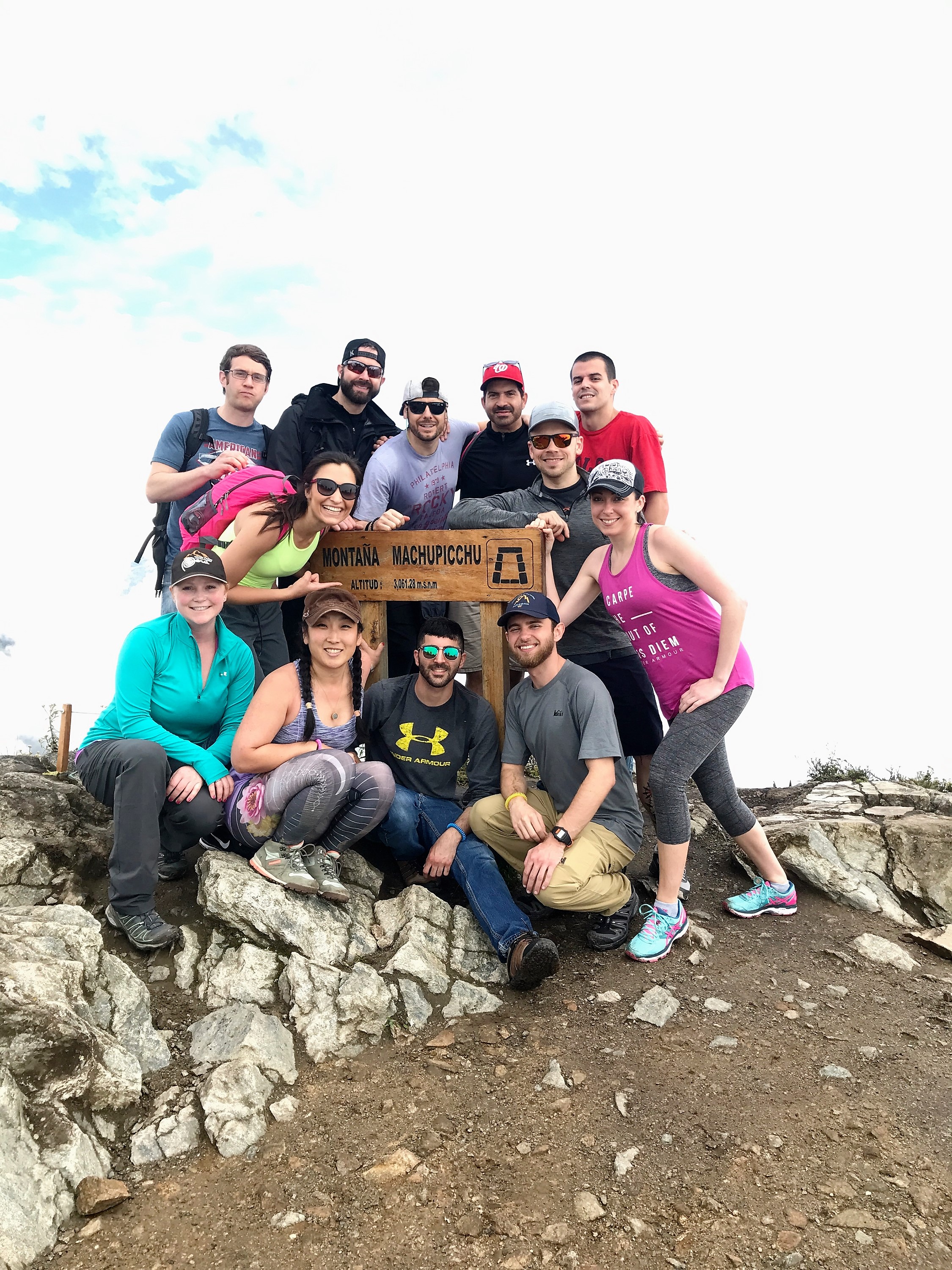We made it up 2,200 steps!