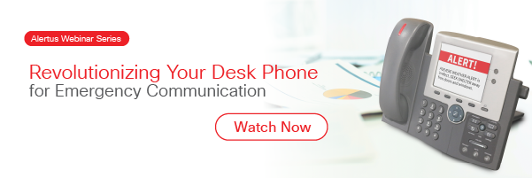 Desk phone for emergency communication webinar replay