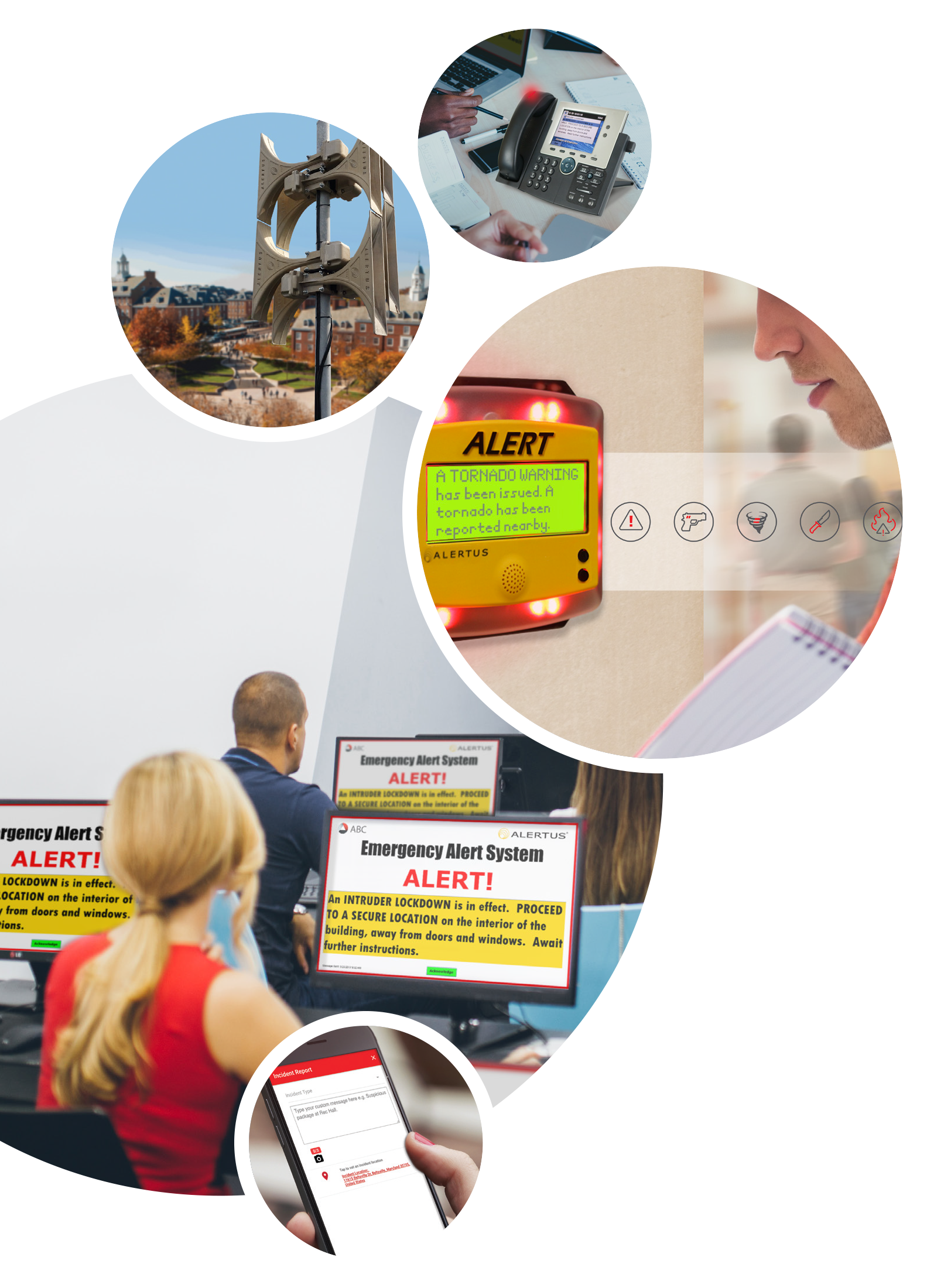 From its inception, the Alertus system was designed with a focus on web standard interoperability and compatibility