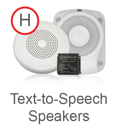 Text-to-Speech emergency Speakers