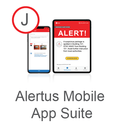 Alertus Mobile App Suite