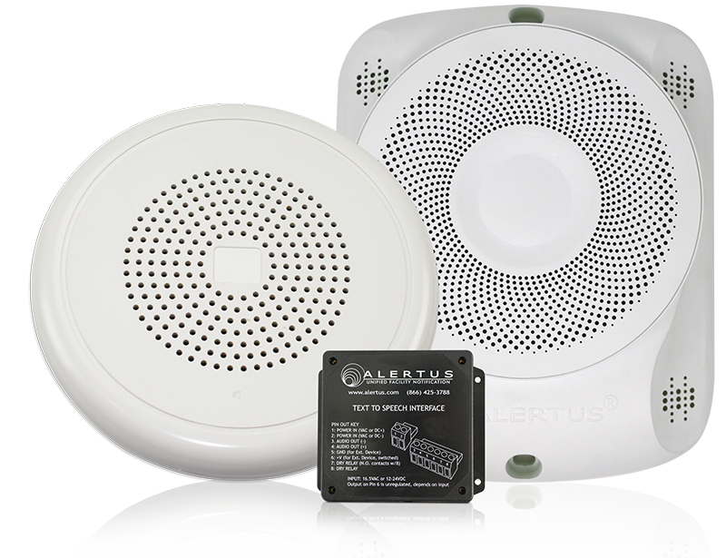 Alertus Text-to-Speech technologies