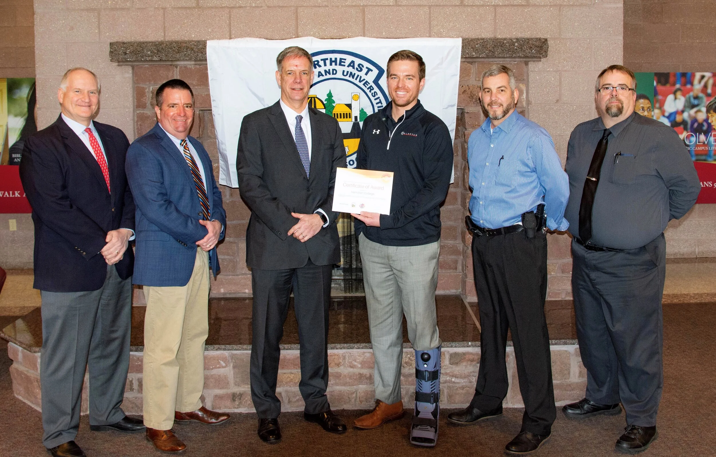 Alertus Technologies partners with Northeast Colleges and Universities Security Association to award an Emergency Preparedness Grant to Hamilton College