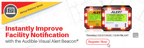 Alertus Technologies to Showcase its Alert Beacon® Product During ...