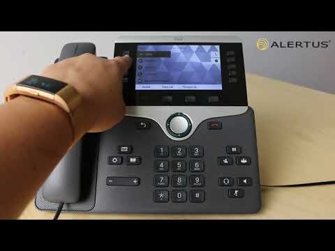 Alertus Cisco Phone Activations
