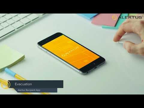 Alertus Recipient Mobile App Activation