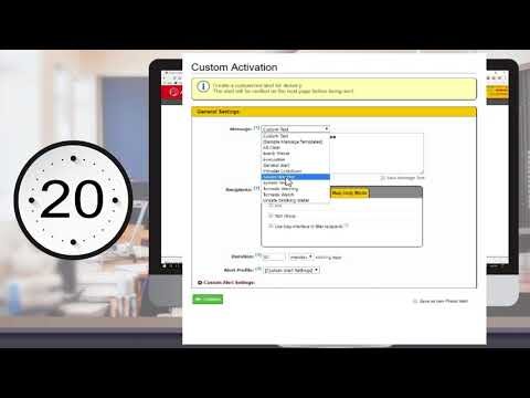 30 Second Custom Alert Activation