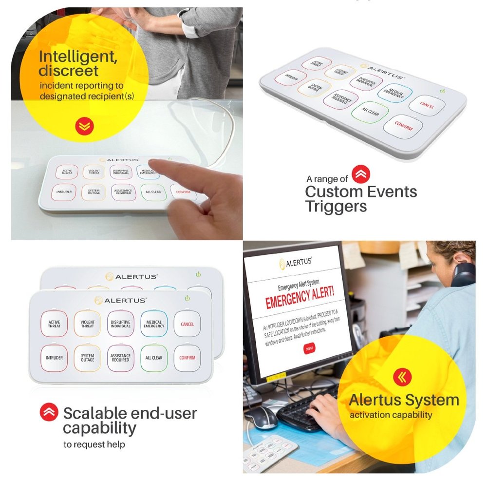 USB Multi Panic Button - Alertus Technologies