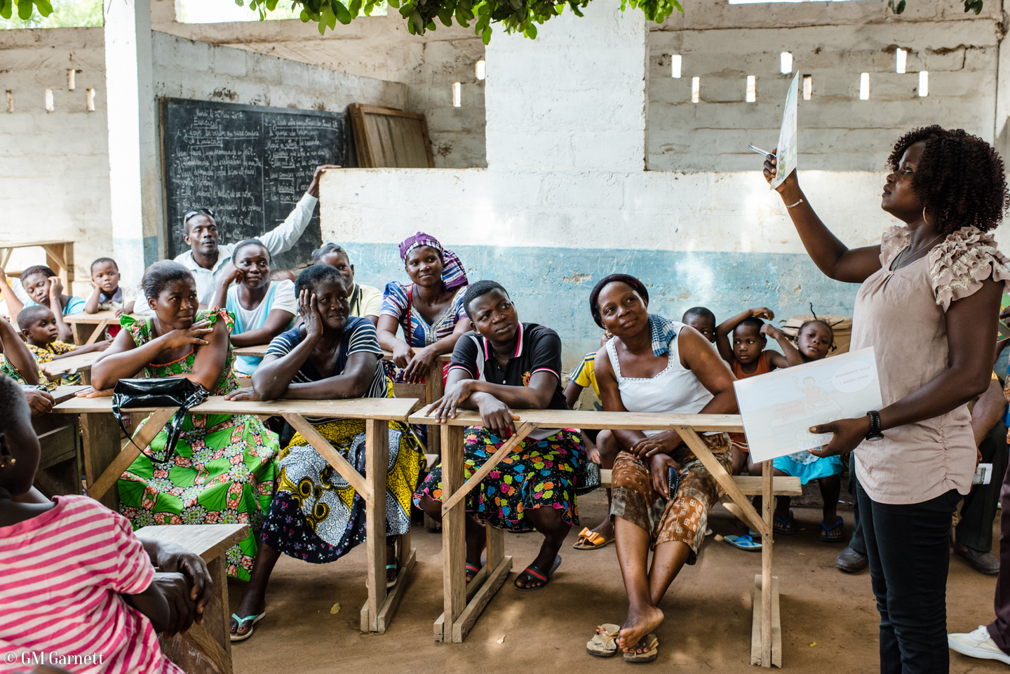 Christine Totre Provides fortnightly training to a group of women on economic issues and business practises such as the importance of savings, the dangers of giving "freebies" and how to effectively compete. Attendence is mandatory for all those receiving loans.