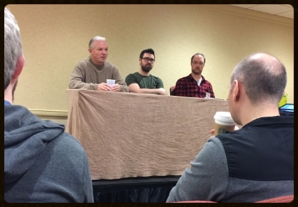 This particular panel on publishing spiraled a little bit. But still interesting.