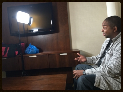 Chris got invited to participate in a film about diversity in gaming. John , we can't wait to see the finished product!