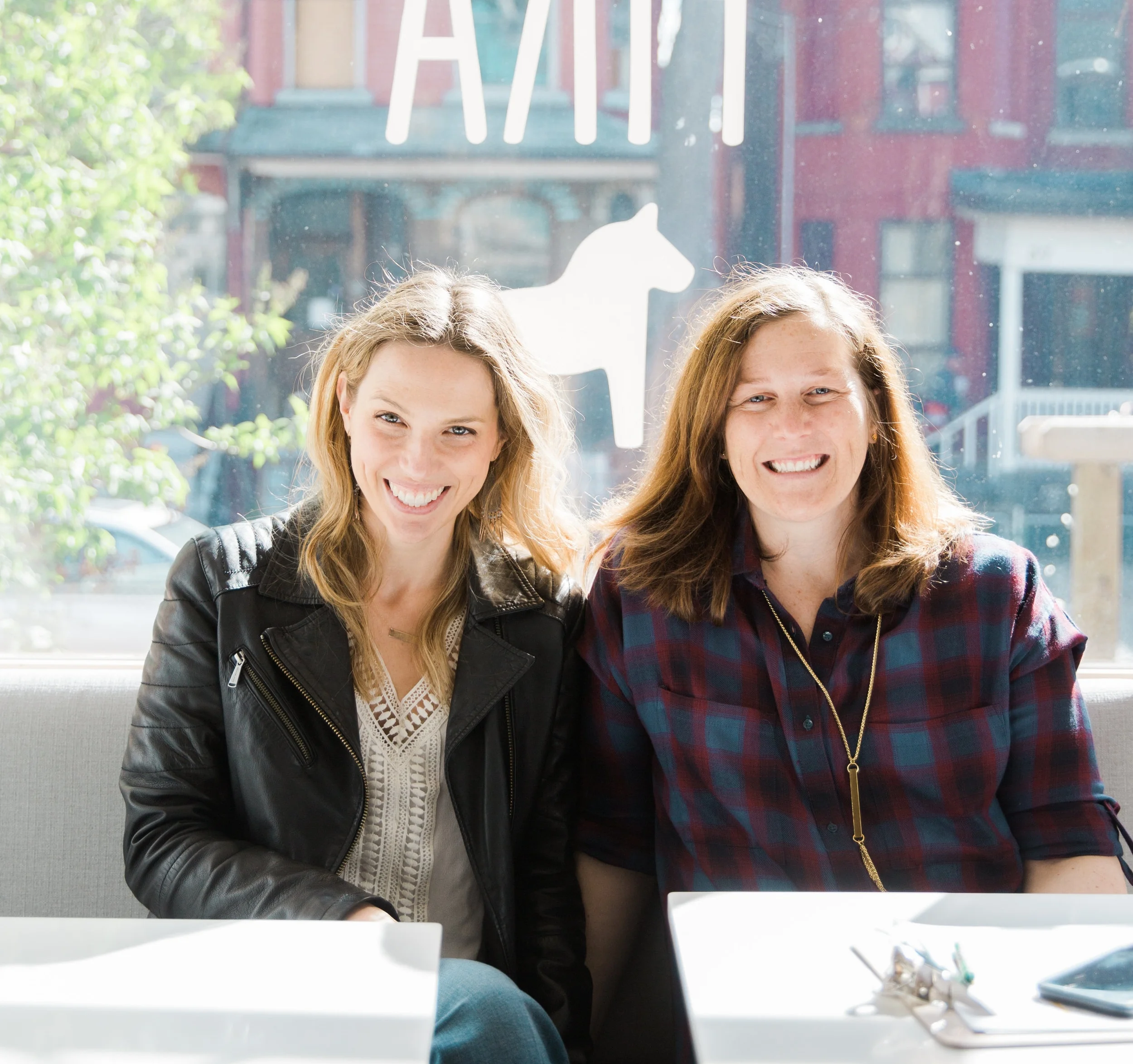Co-Founders of Smithery, Rena Rutkauskas and Mavis Huntley
