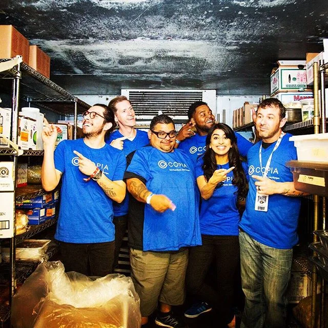Copia Staff Members and Komal (CEO)