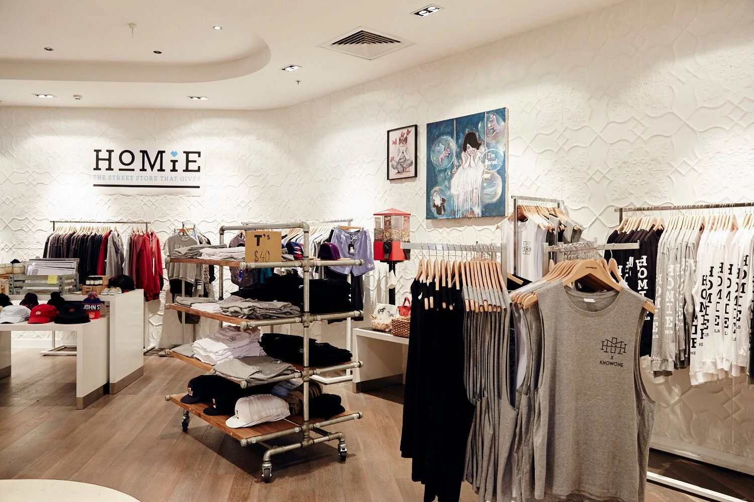 The HoMie store on Brunswick Street, Fitzroy