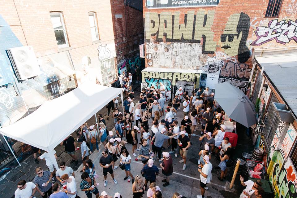 A HoMie block party to raise awareness of homelessness in Melbourne.
