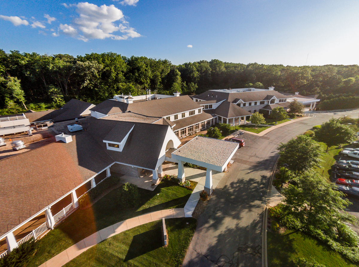 Drone image of Agrace Hospicare