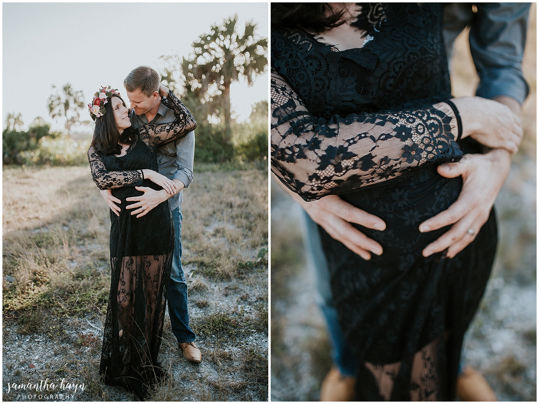 baby bump photo, fort desoto, st. pete fl