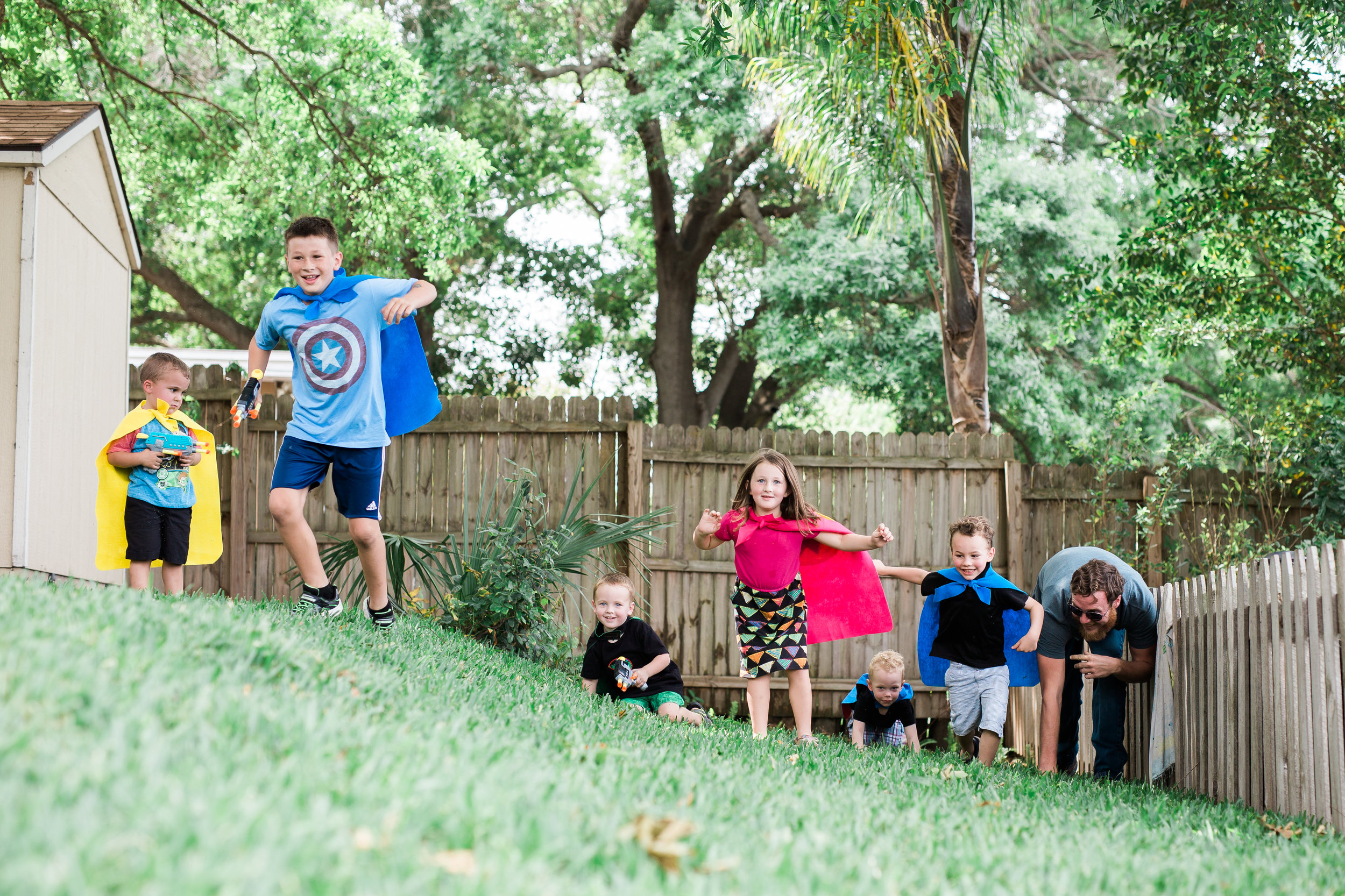 super hero birthday, pinellas county fl