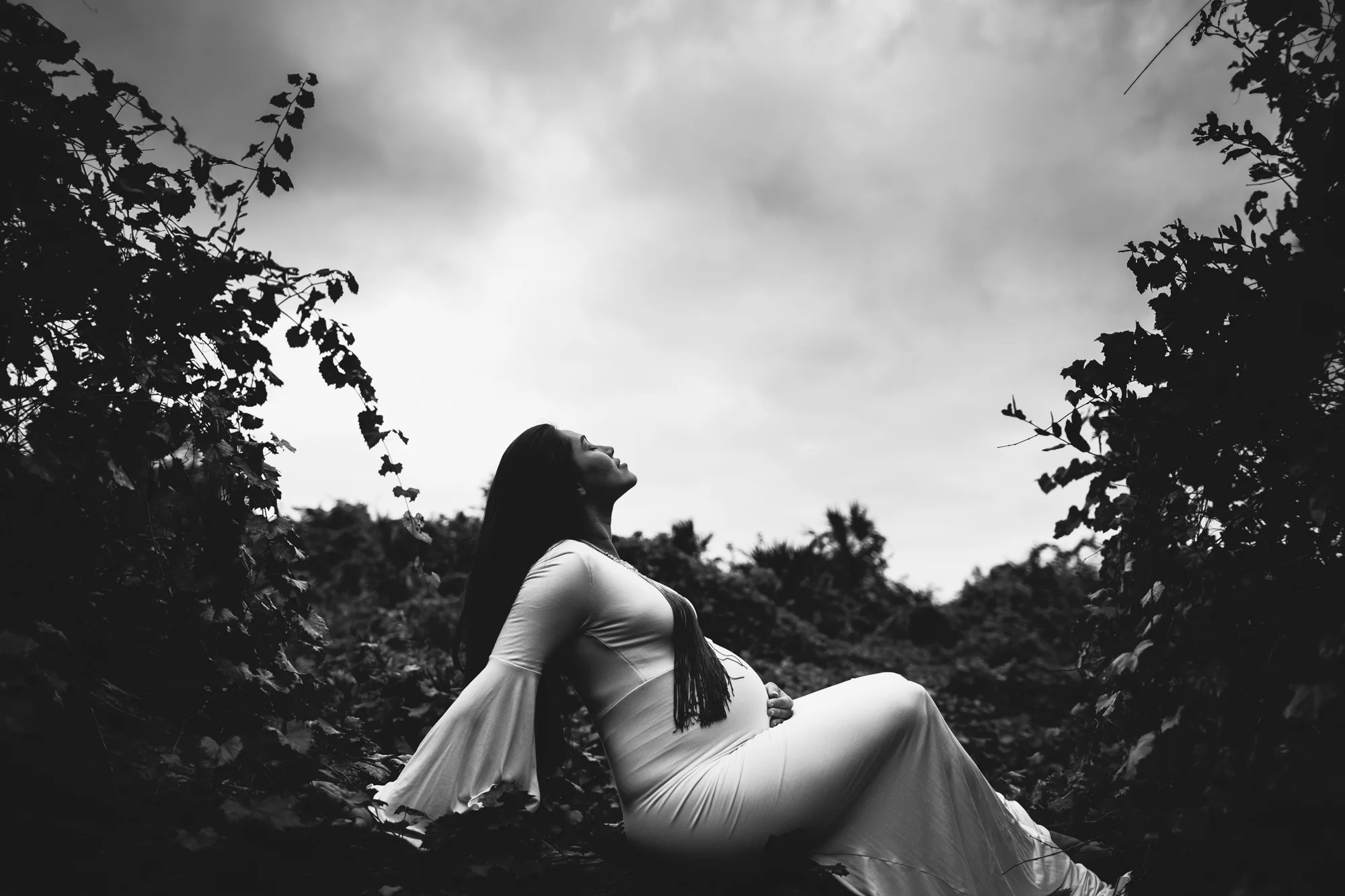 bohemian mom, tampa maternity portraits