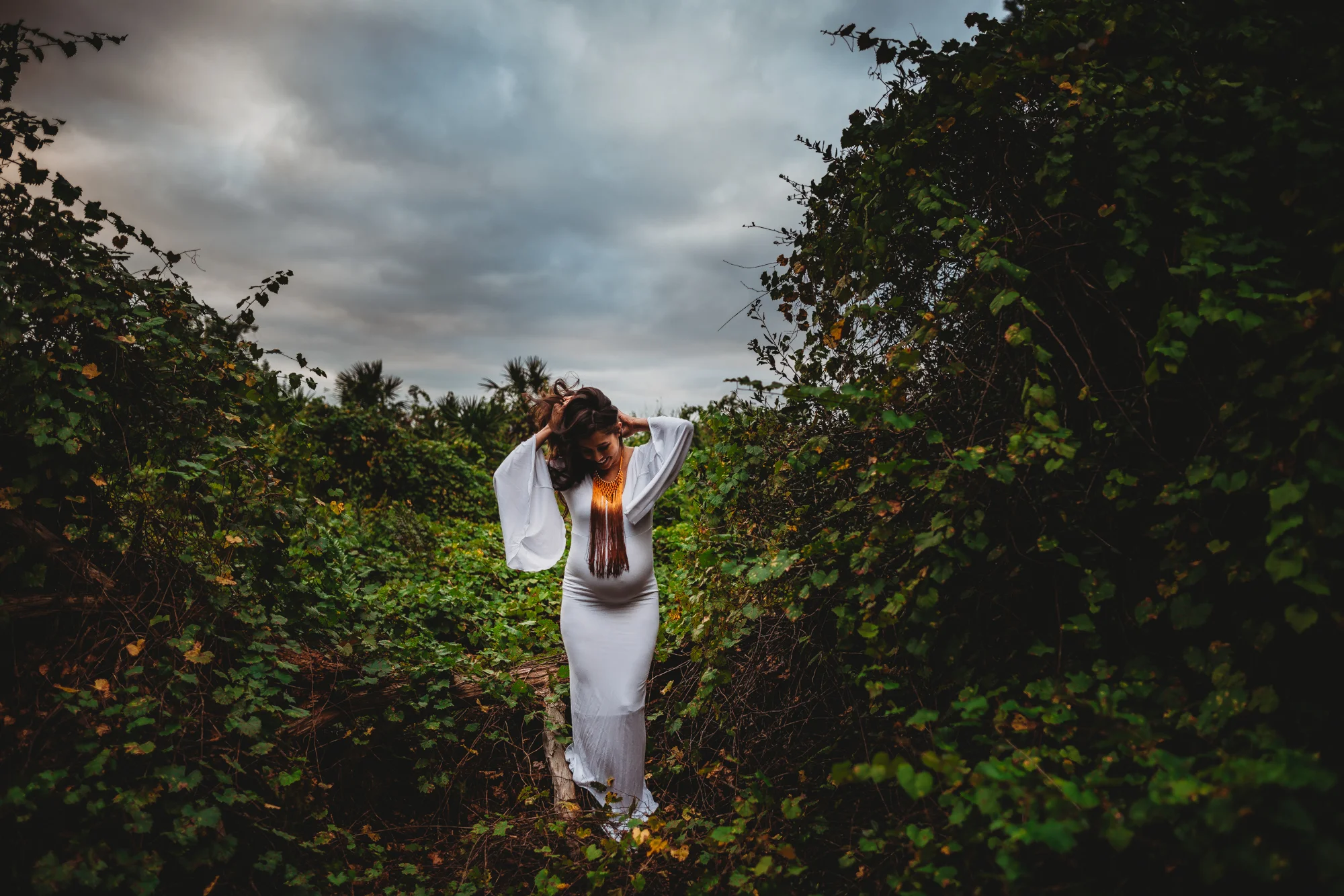 Lake Seminole Park Photo Session, Maternity portraits