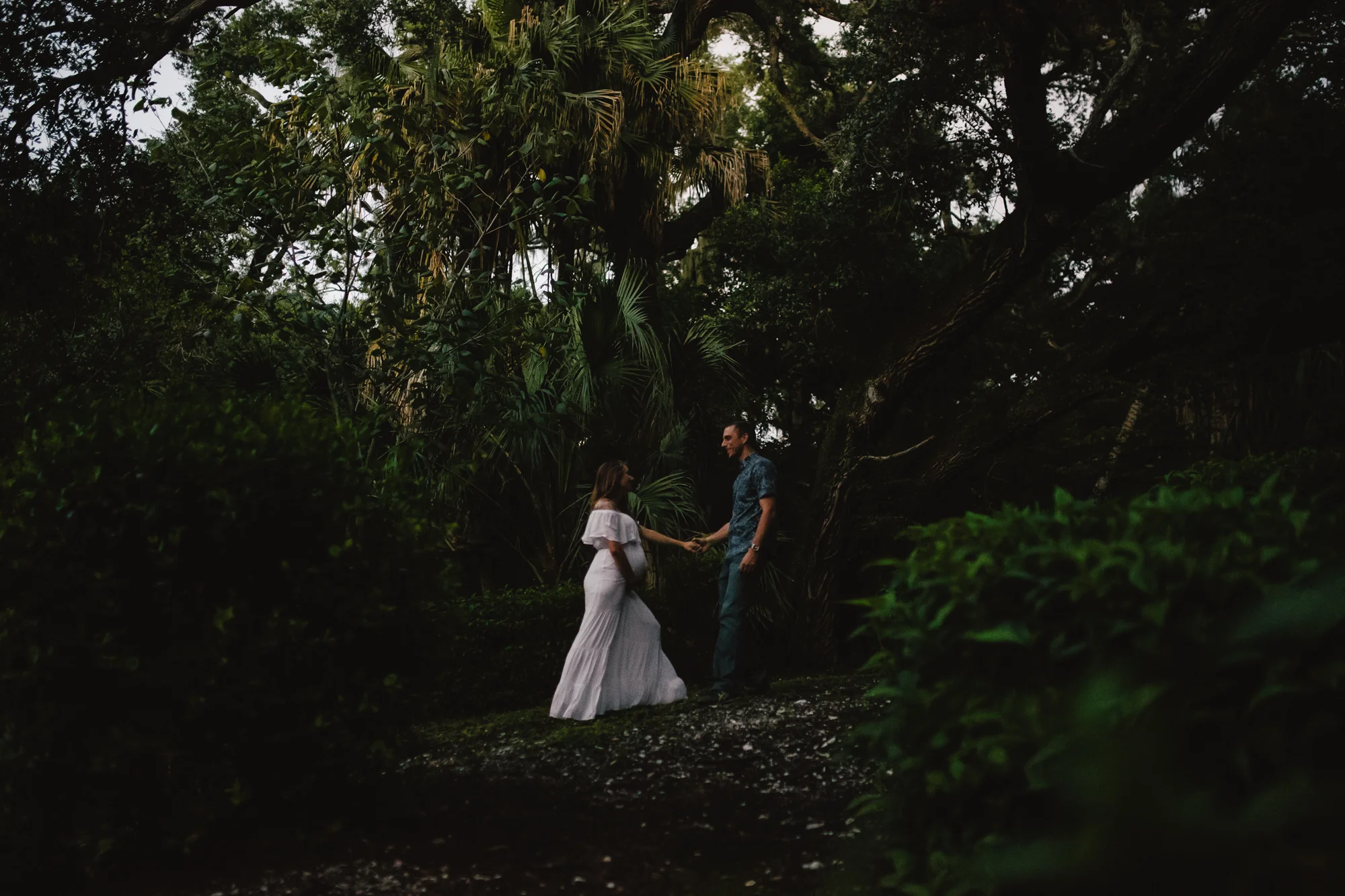 couples maternity session, pinellas maternity portraits