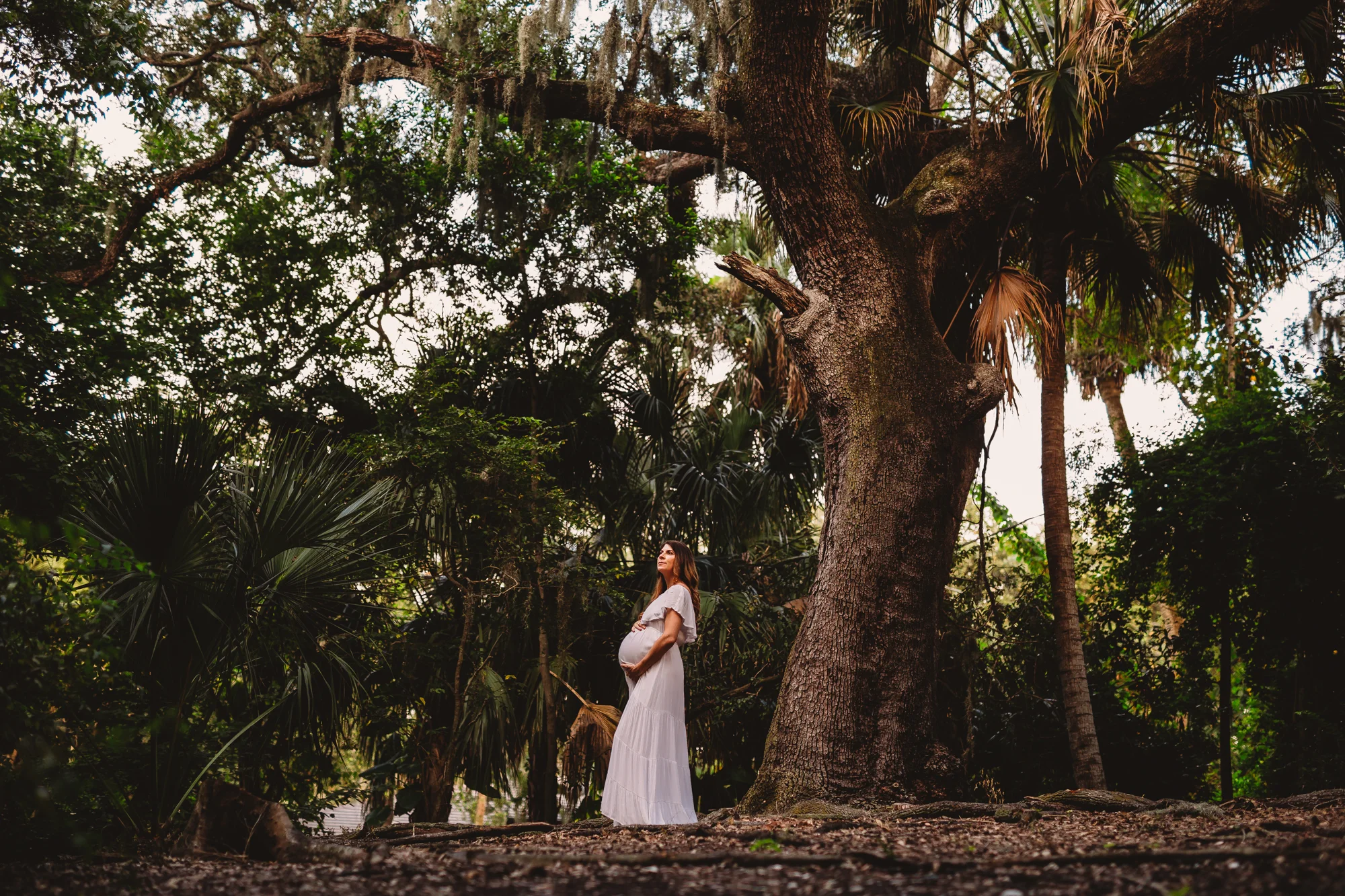 boho maternity photo session, tampa bay fl photographer