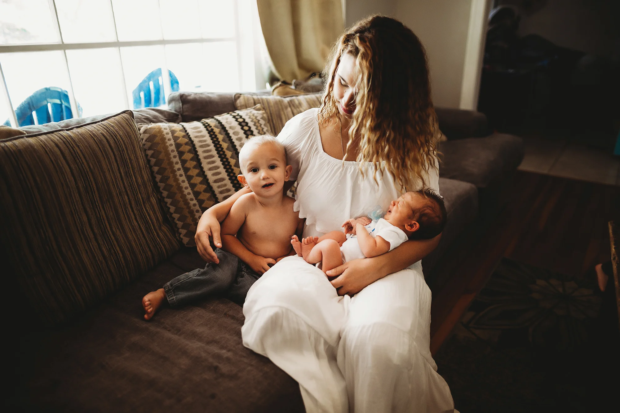 toddler and newborn photo session, family newborn photography st pete fl