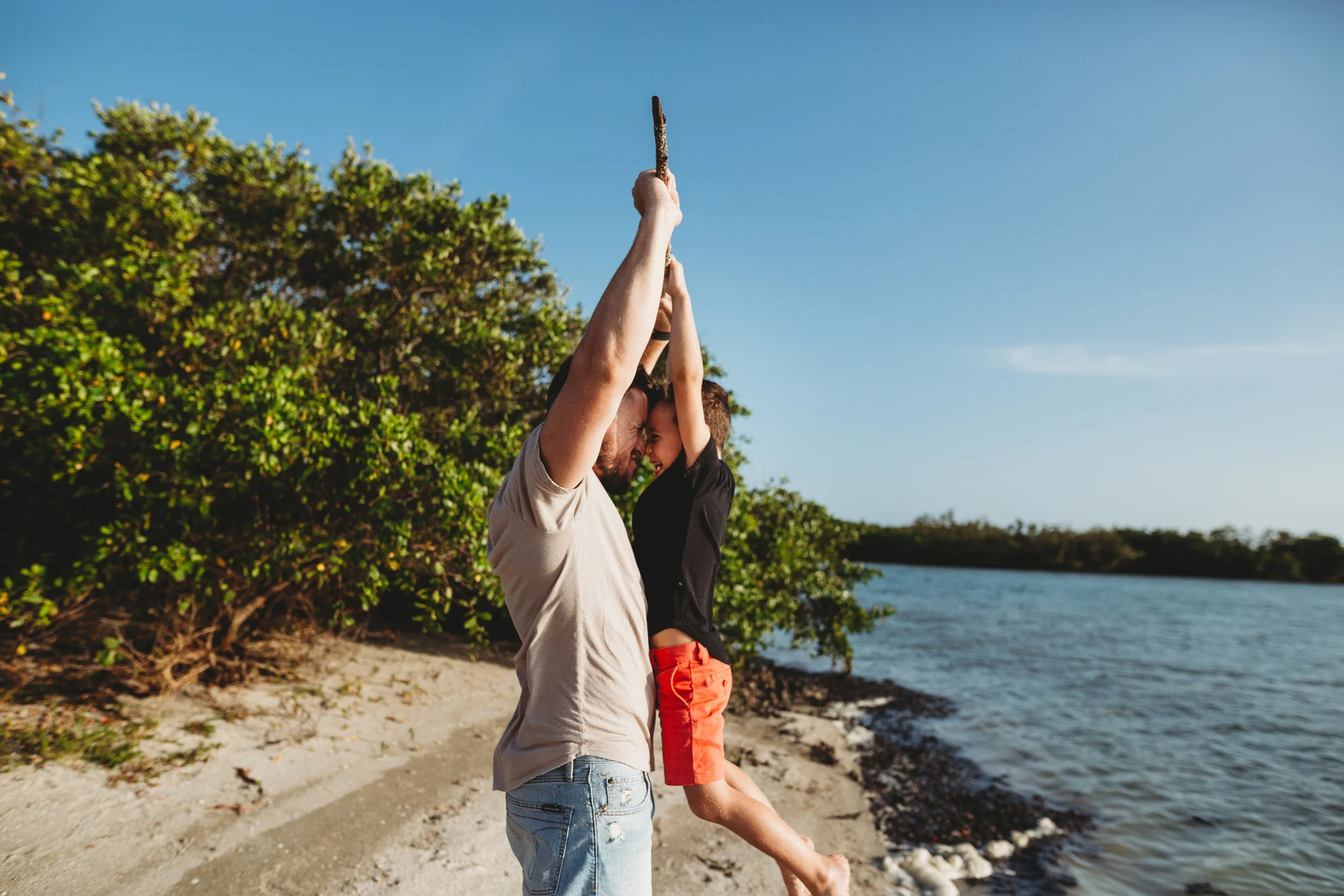 father and son family photos, st pete photographer