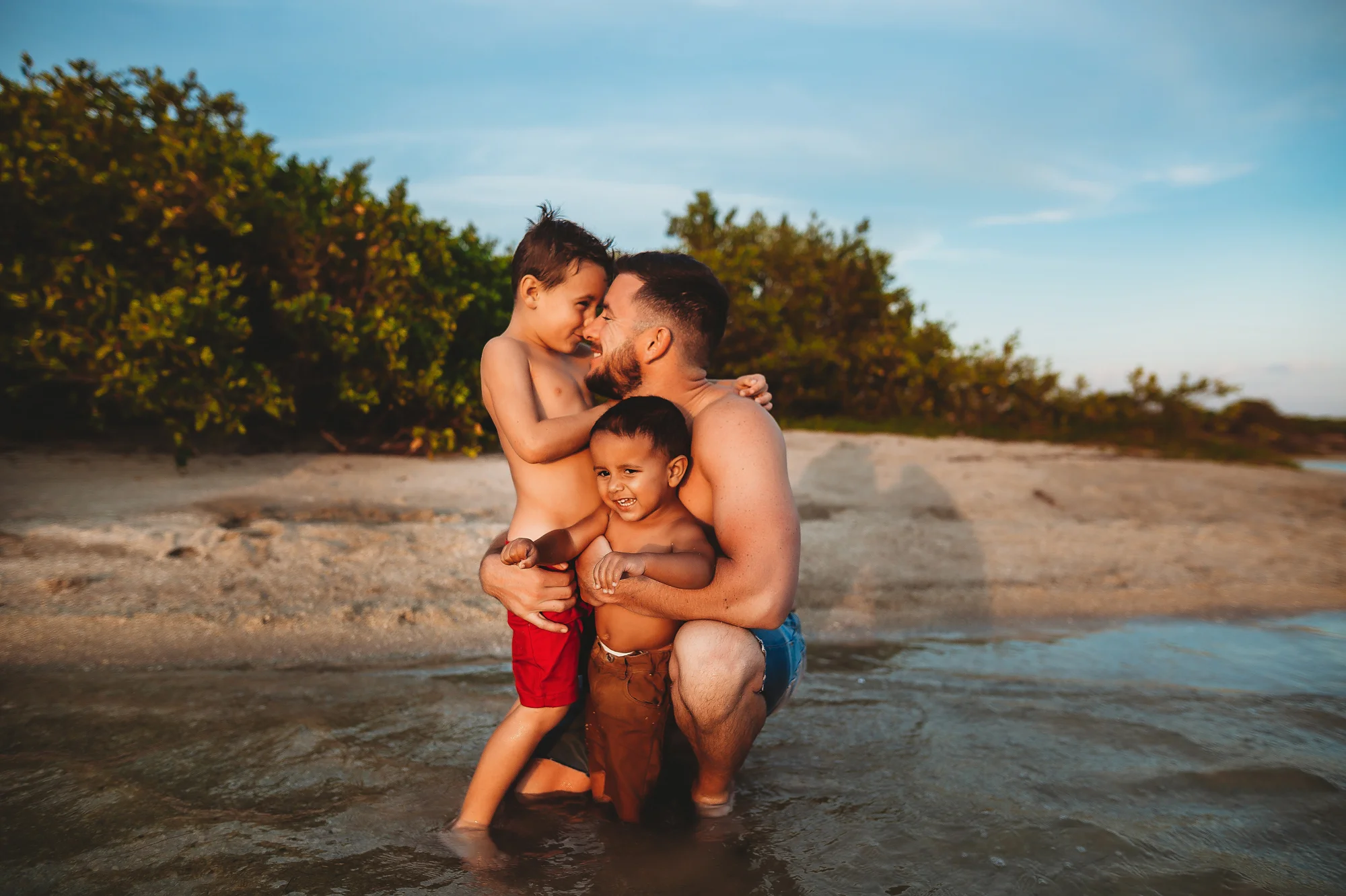 father and son photo shoot, pinellas family photographer