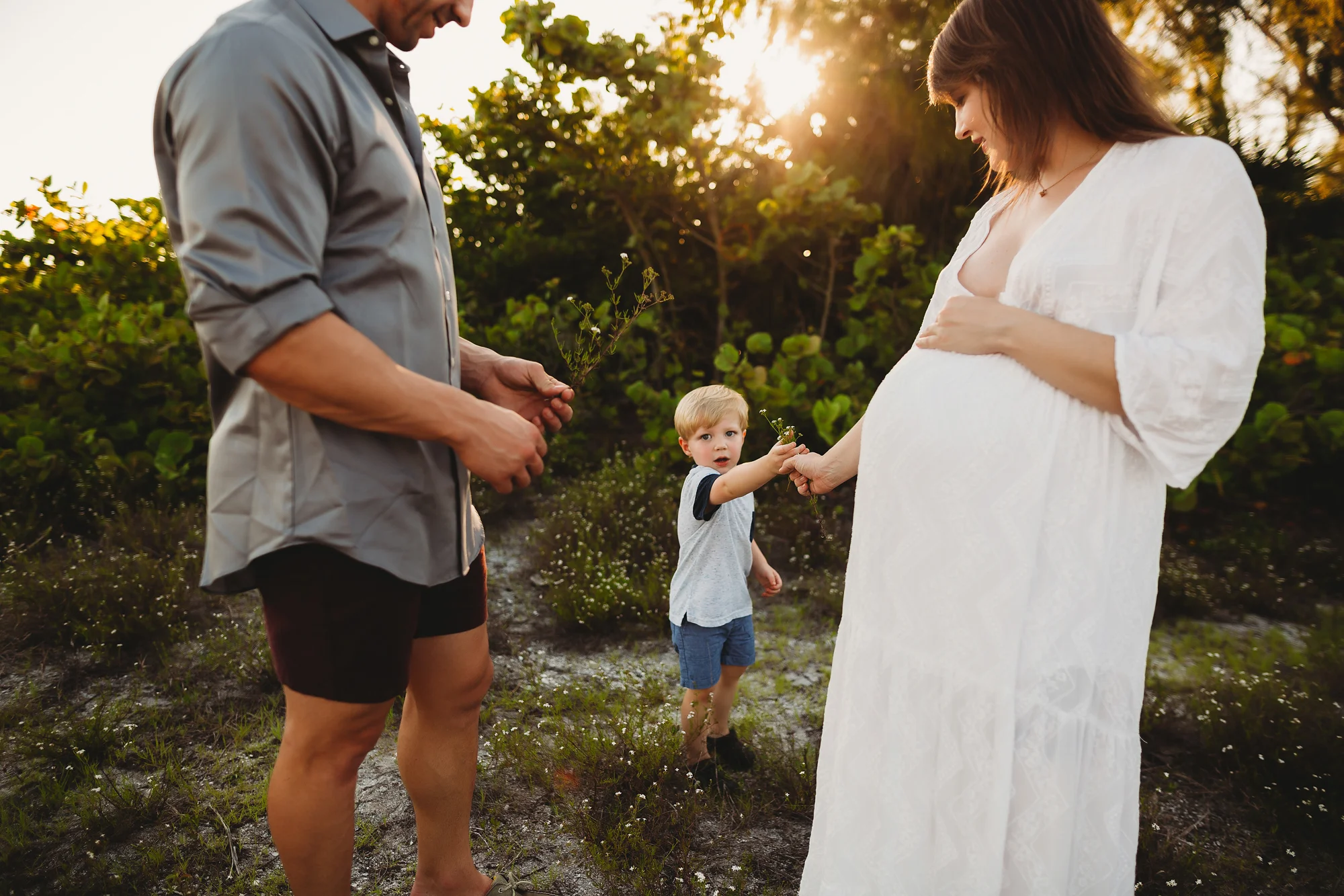 family maternity photo shoot, saint petersburg fl