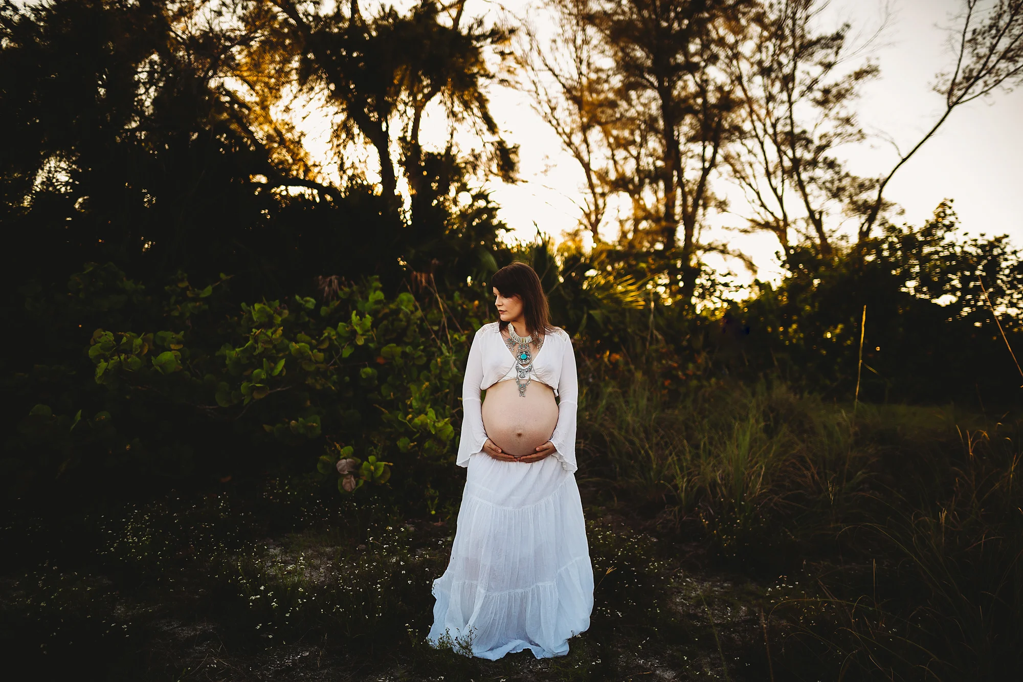moody maternity portrait photographer near me, tampa fl