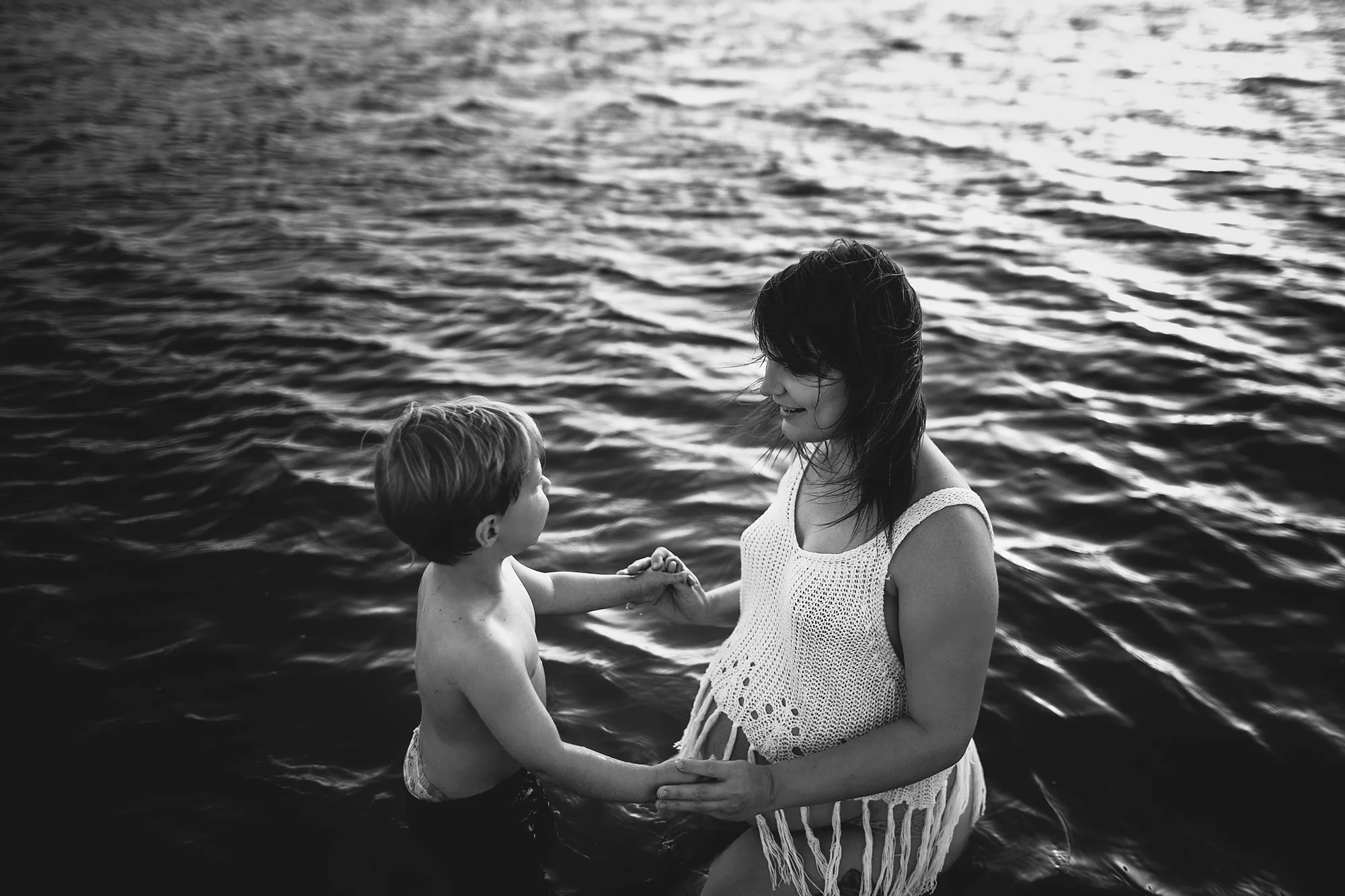 pregnancy session with toddler, tampa family photographer
