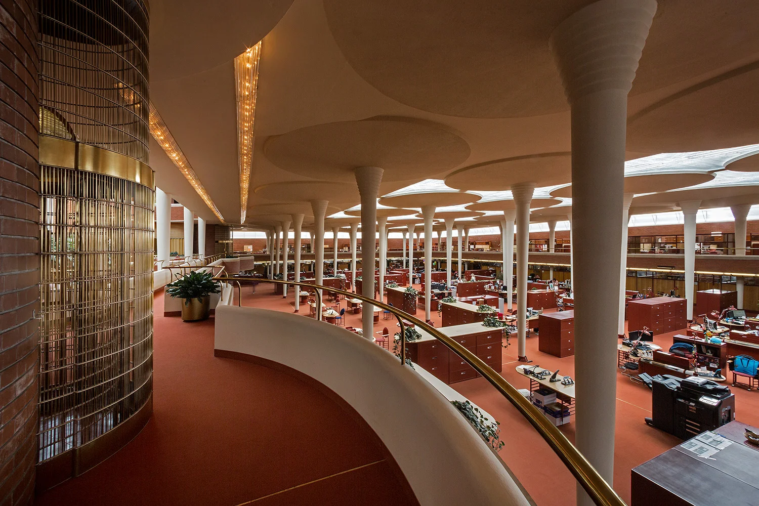 SC Johnson Company / Racine WI / Frank Lloyd Wright / For the New York Times