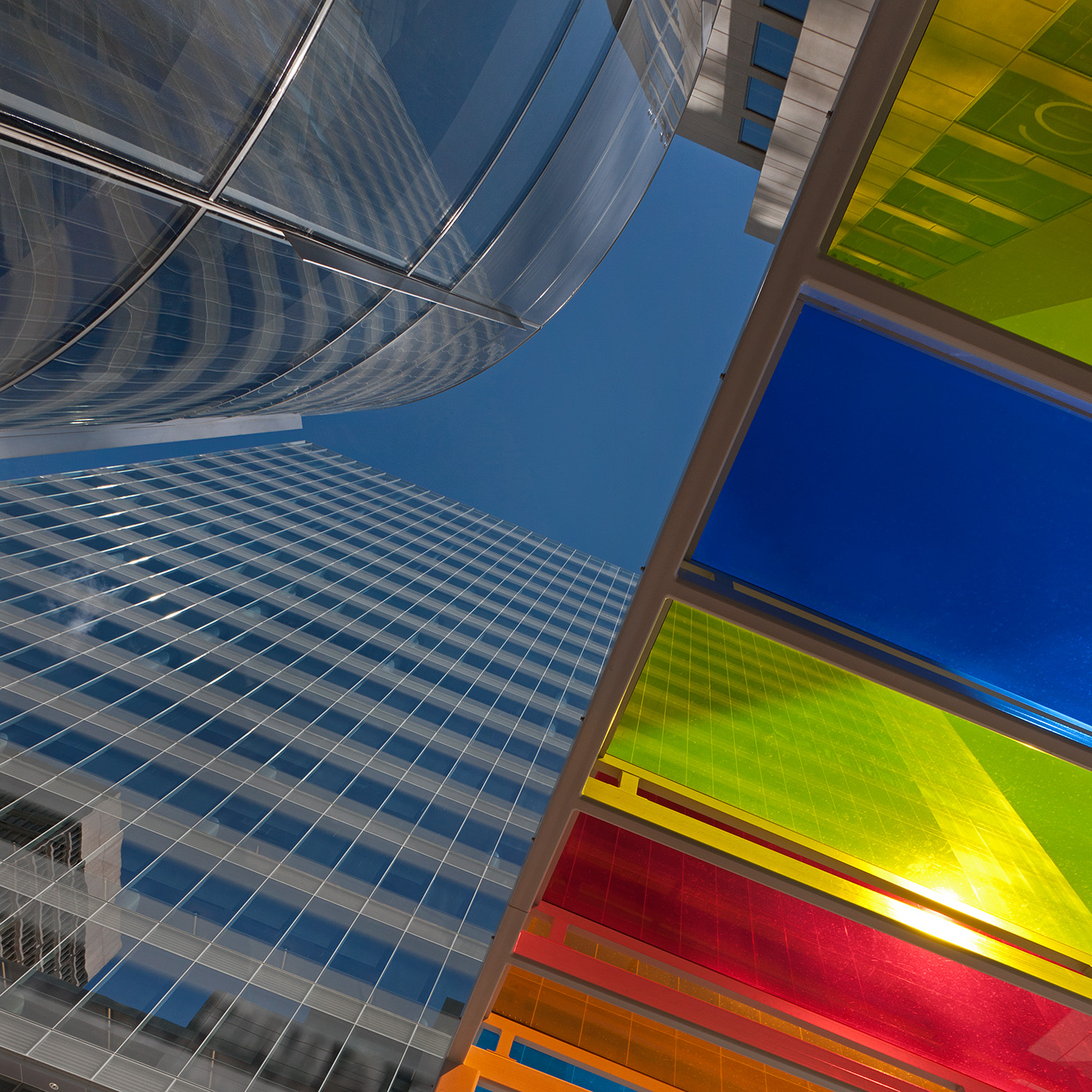 Centene Building / St. Louis MO / HOK/ Canopy by Liam Gillick