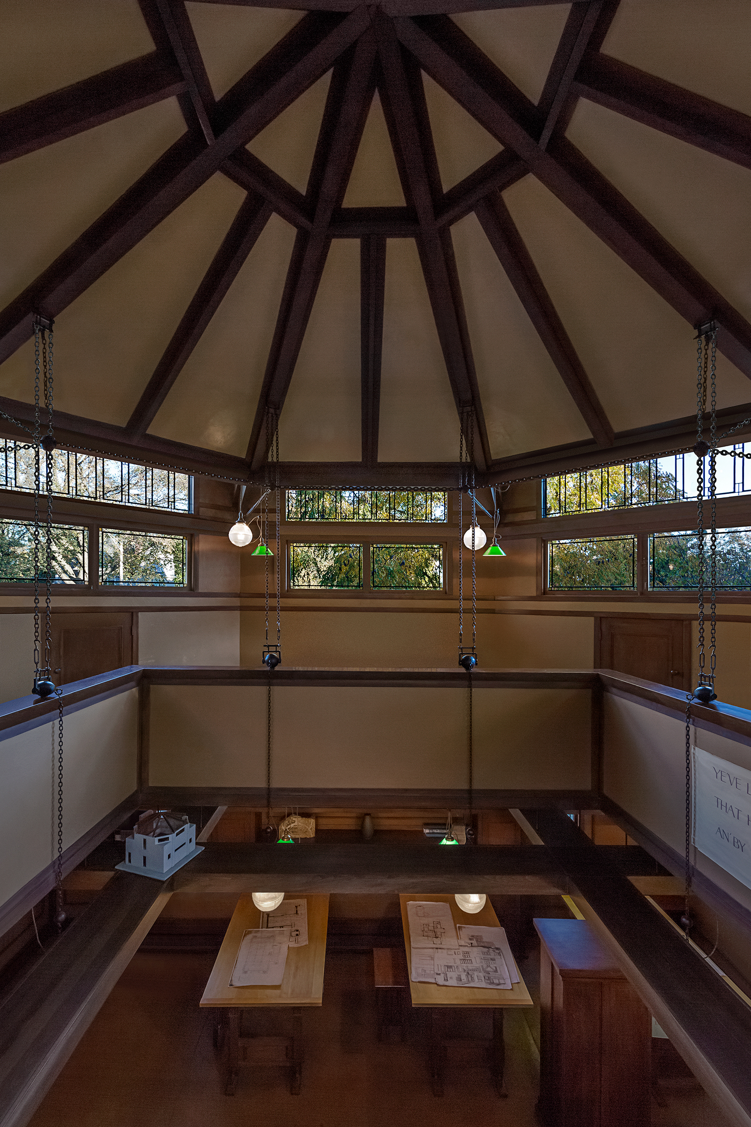 Studio / Oak Park IL / Frank Lloyd Wright / Restoration by John Vinci