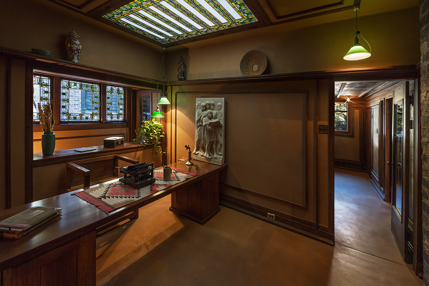 Studio / Oak Park IL / Frank Lloyd Wright / Restoration by John Vinci