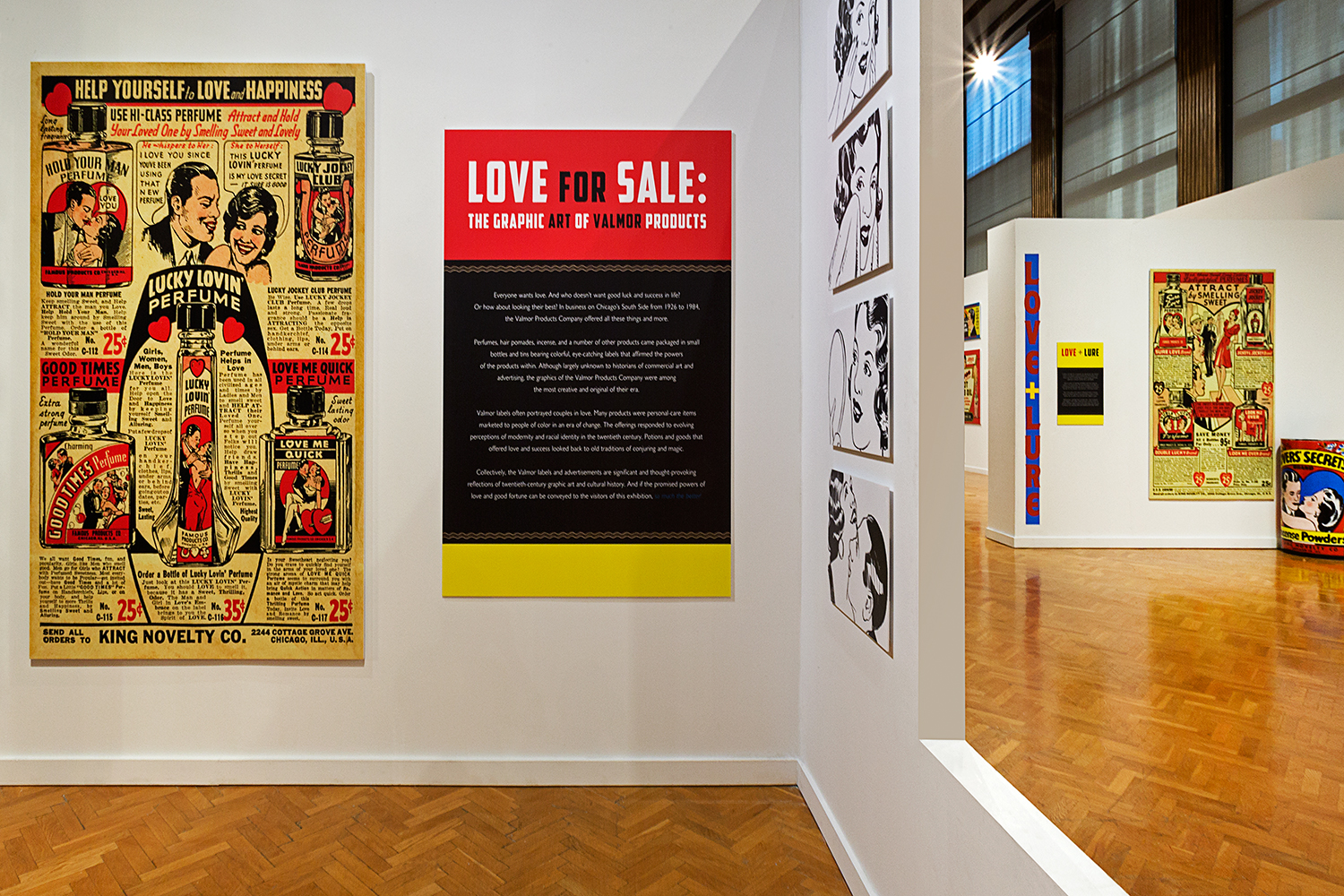The Graphic Art of Valmor Products / Chicago Cultural Center / Chicago IL / Curator: Tim Samuelson / 2015