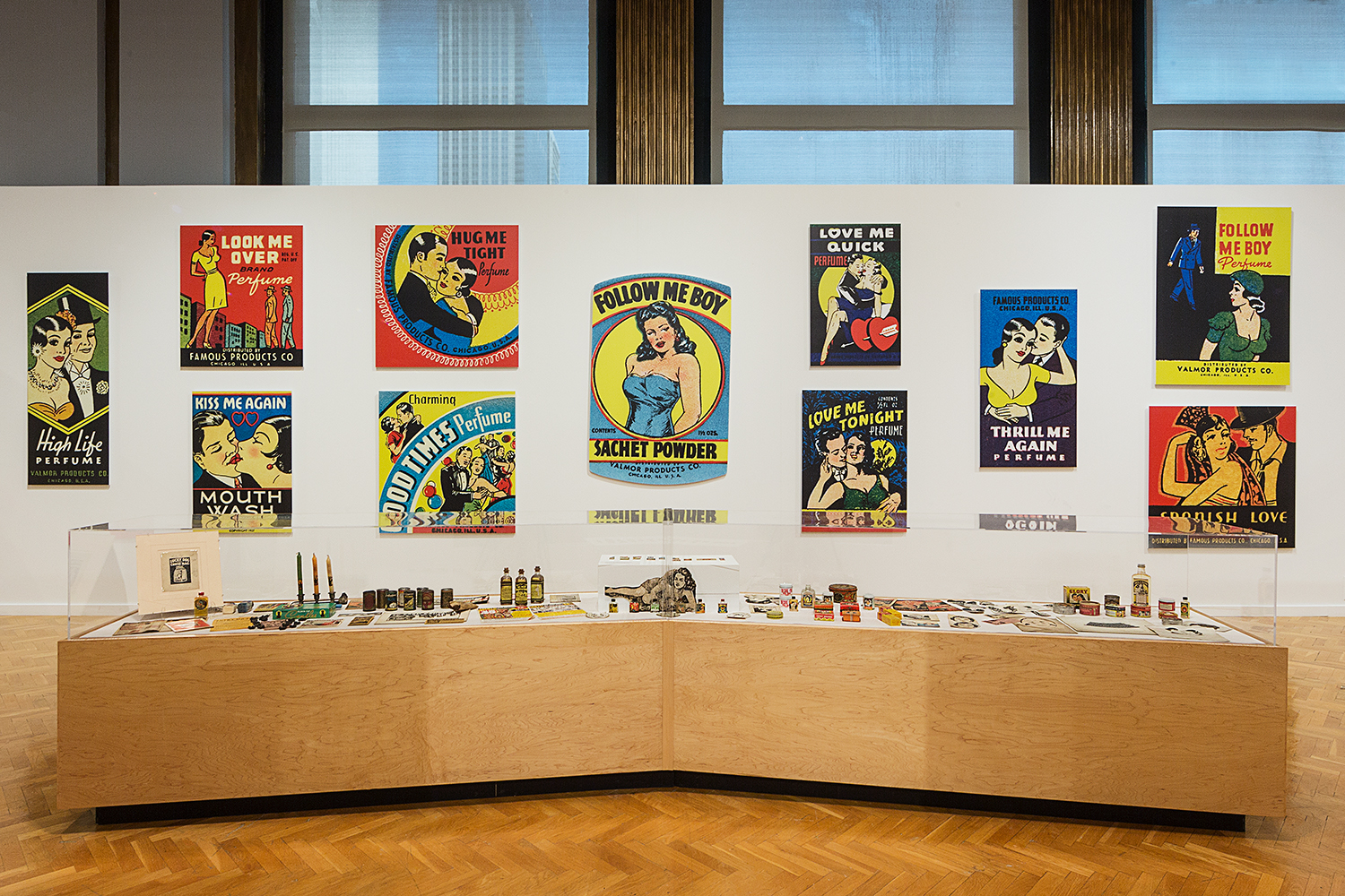 The Graphic Art of Valmor Products / Chicago Cultural Center / Chicago IL / Curator: Tim Samuelson / 2015