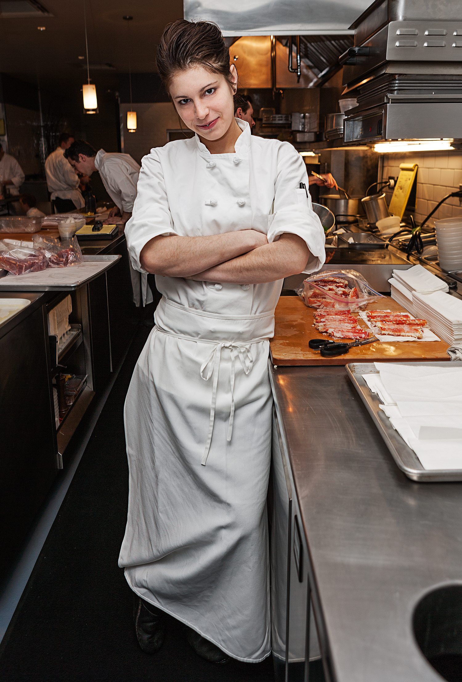 Danielle Soranno / Station Chef / Alinea / Chicago IL / For the New York Times