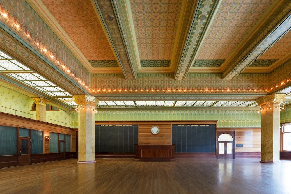 Chicago Stock Exchange Trading Room / Adler & Sullivan / Art Institute of Chicago / Restoration by John Vinci