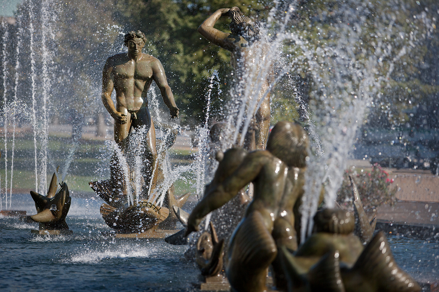 Milles Fountain / St. Louis MO / Carl Milles / 1939