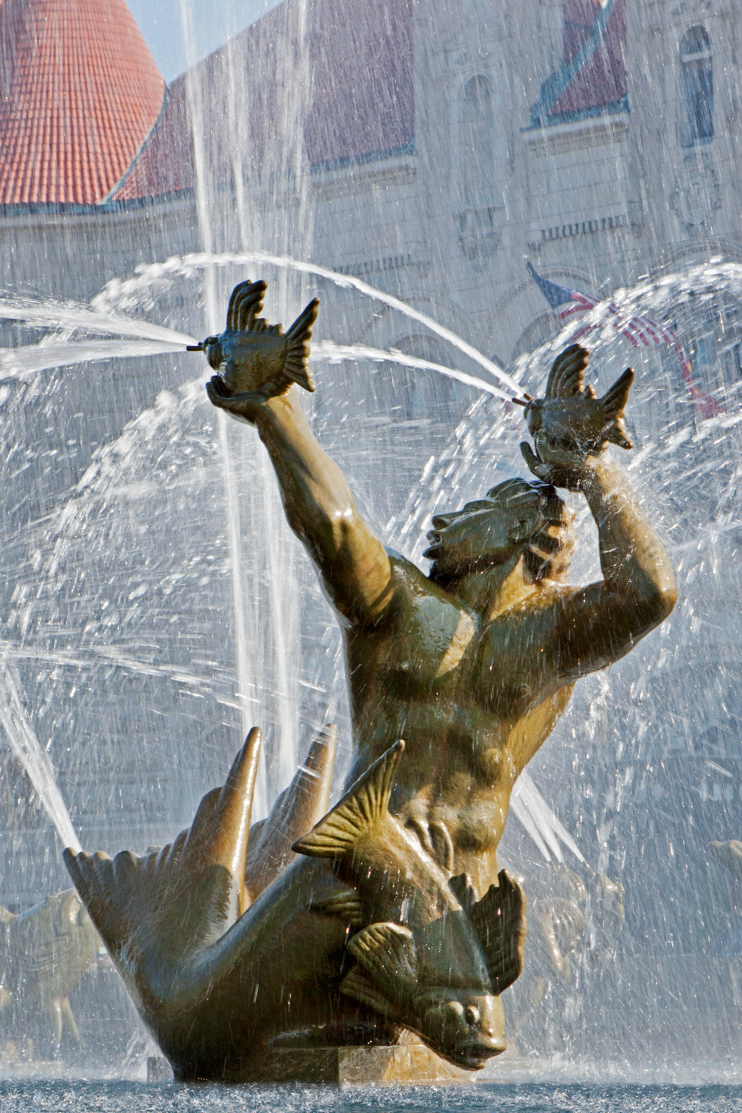 Milles Fountain / St. Louis MO / Carl Milles / 1939