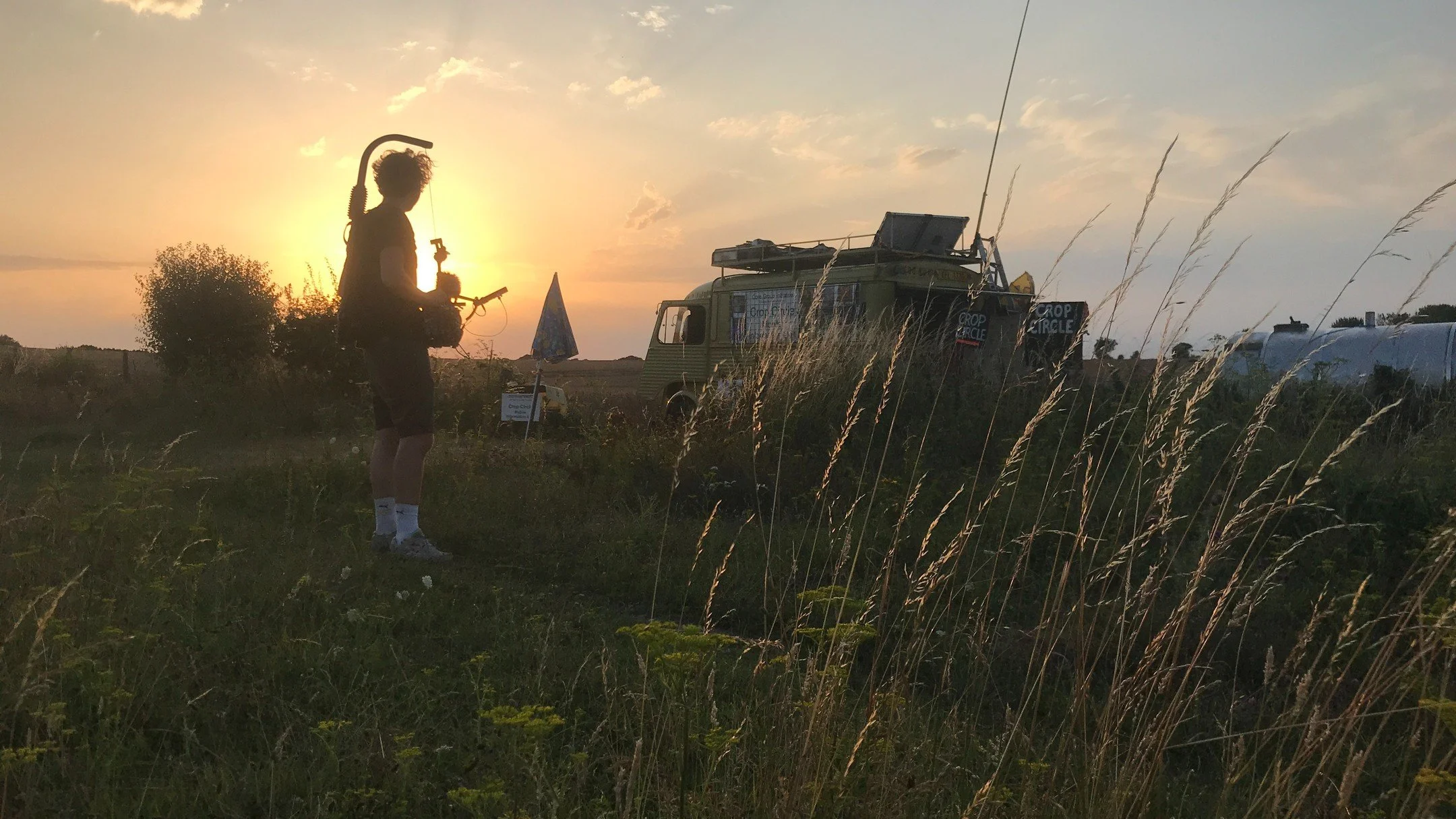 BTS vs The Shot.

Sun setting in the hills of Wiltshire during our shoot for Chasing Circles 🔆