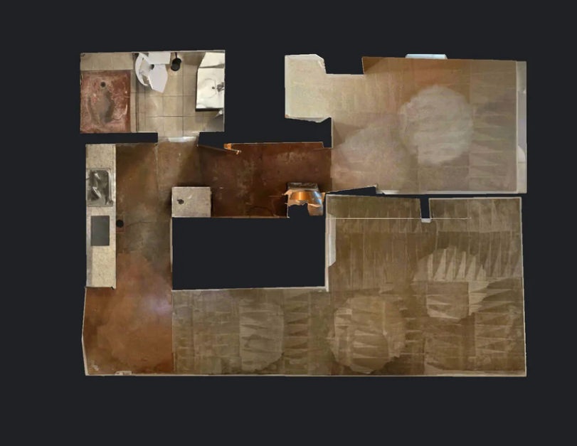 Matterport Scan for overhead/dollhouse views