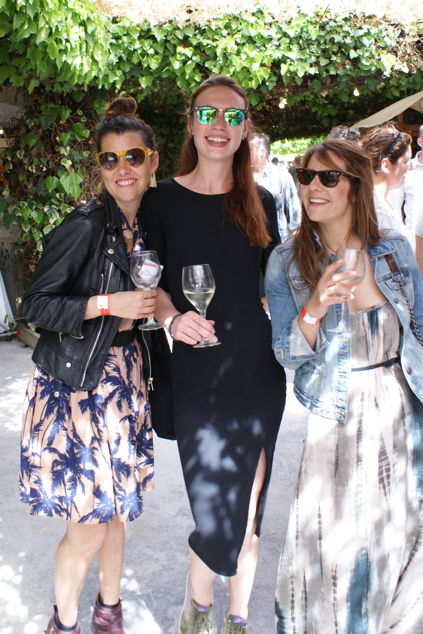 Laura, Rosa & Carmen. IBIZA FOOD LOVERS (heart) VINO&CO 