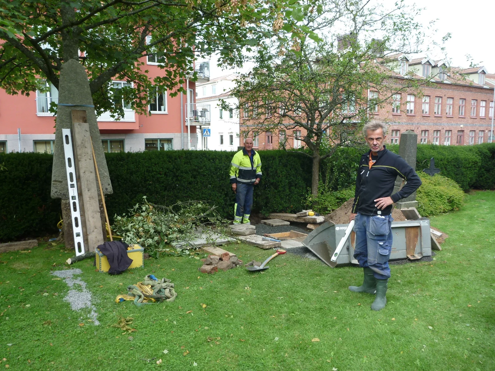 Östra kyrkogården i Varberg 2014