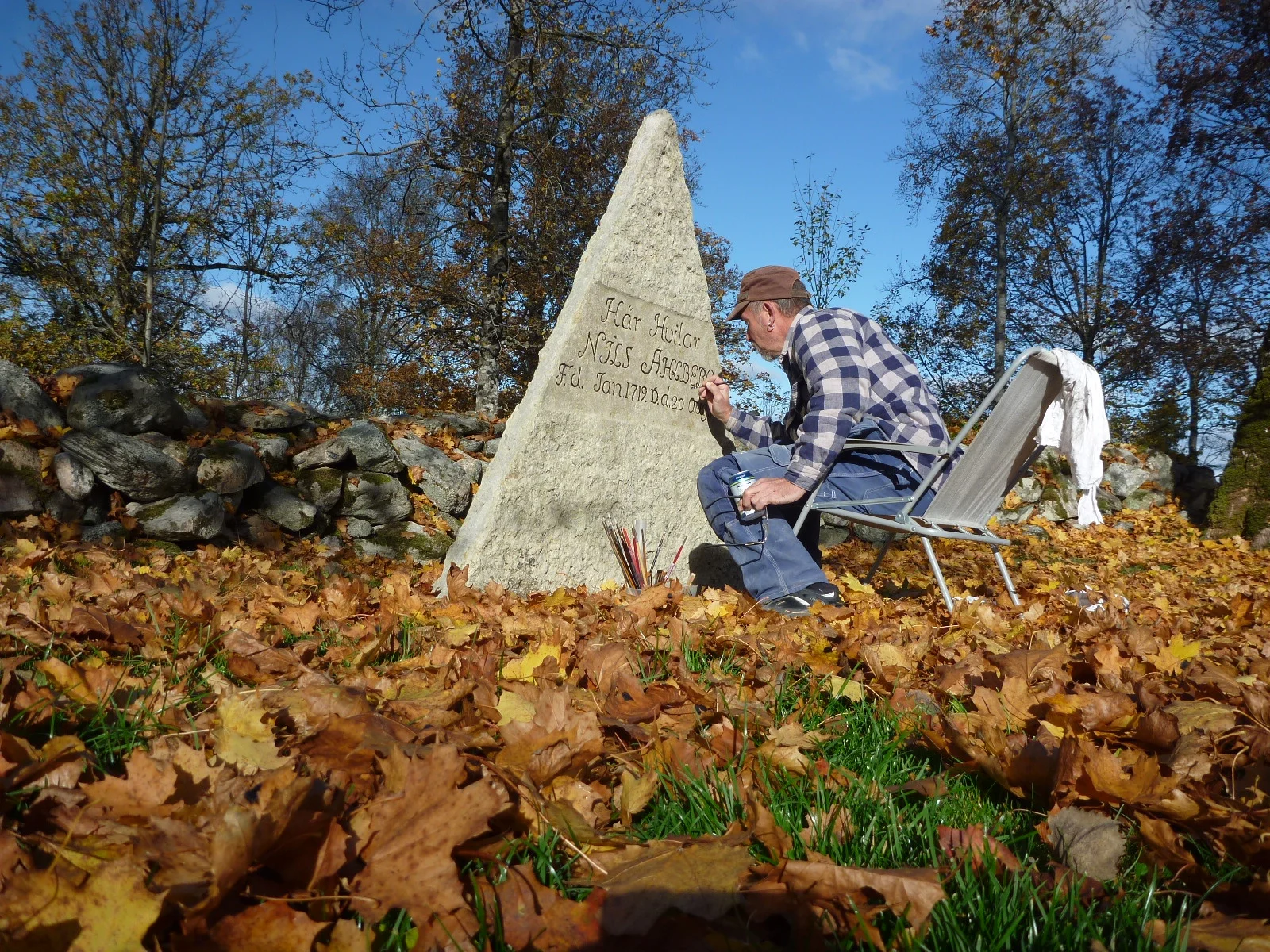 Åsbräcka kyrkogård 2013