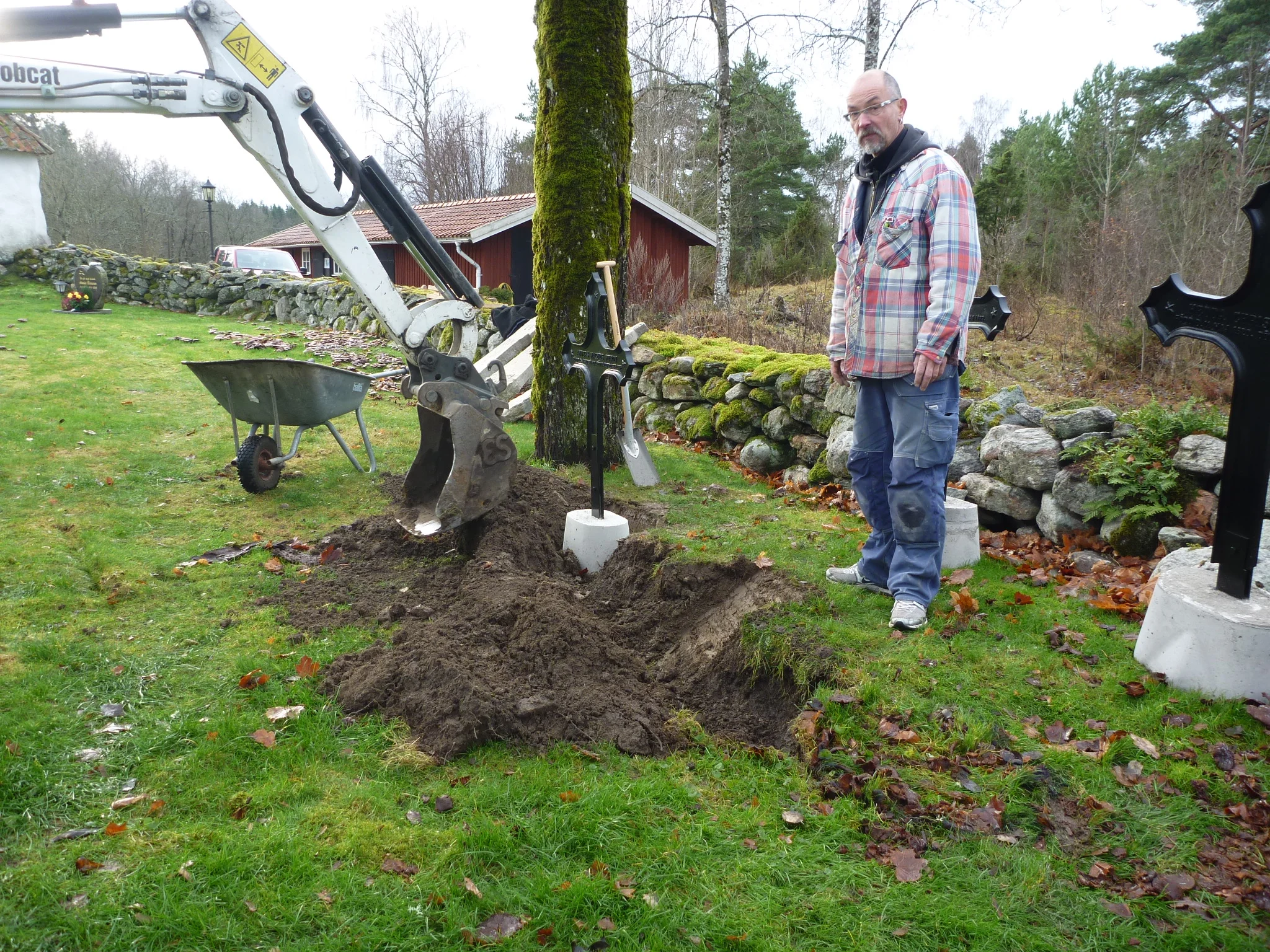 Åsbräcka kyrkogård 2013